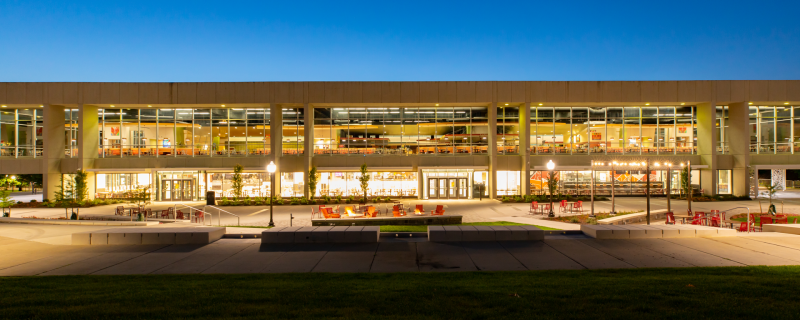 Dietrick Building at night by Darren Van Dyke Dietrick Building at night by Darren Van Dyke