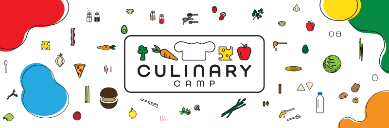 Culinary Camp Header Image Graphic